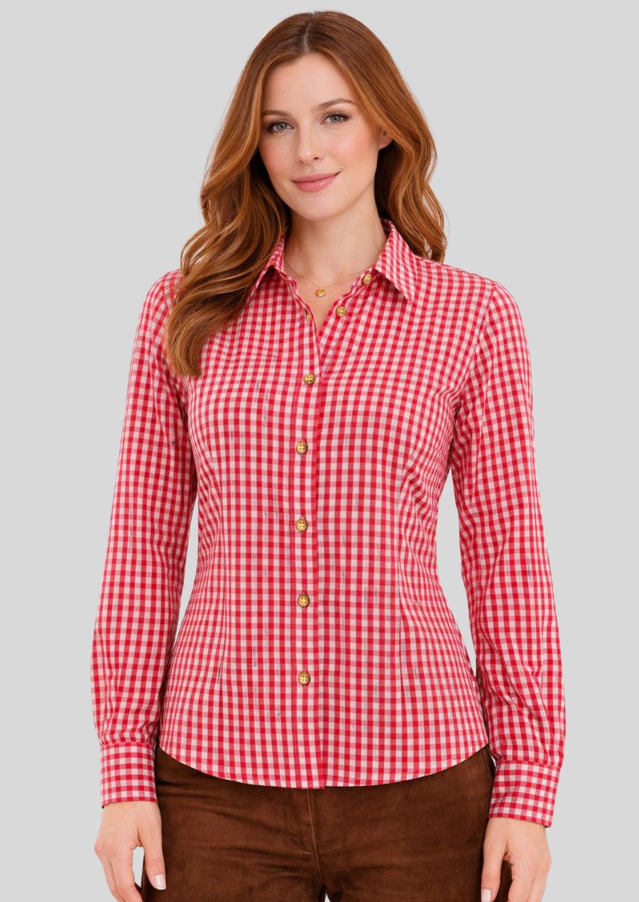 damen-trachtenhemd-rot-kariert-front