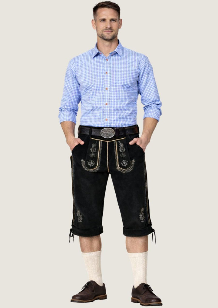 Authentische Oktoberfest Bundhose für Herren im traditionellen Trachtenstil