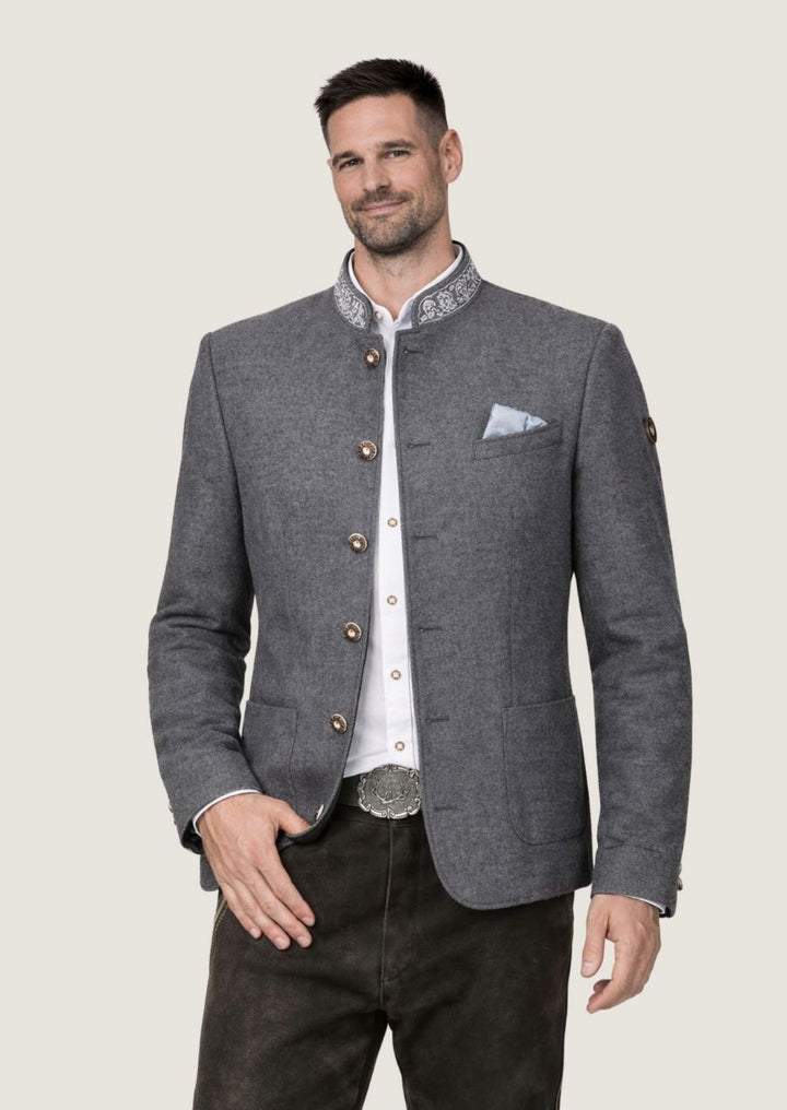Eleganter Herren Trachtenjanker aus hochwertiger Wolle mit zeitloser Tradition