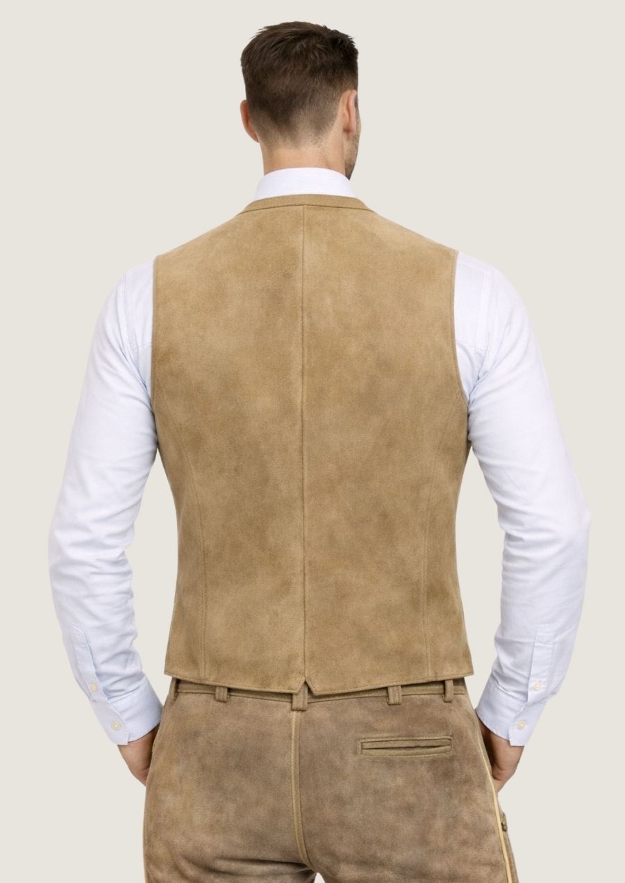 Herren Trachtenweste im bayerischen Stil, perfekt für das Oktoberfest