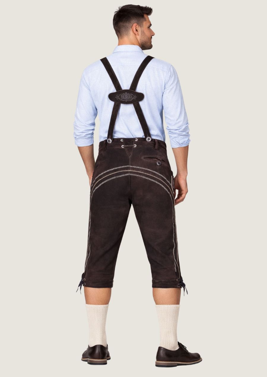 Herren Trachten Bundhose mit eleganten Vintage-Elementen